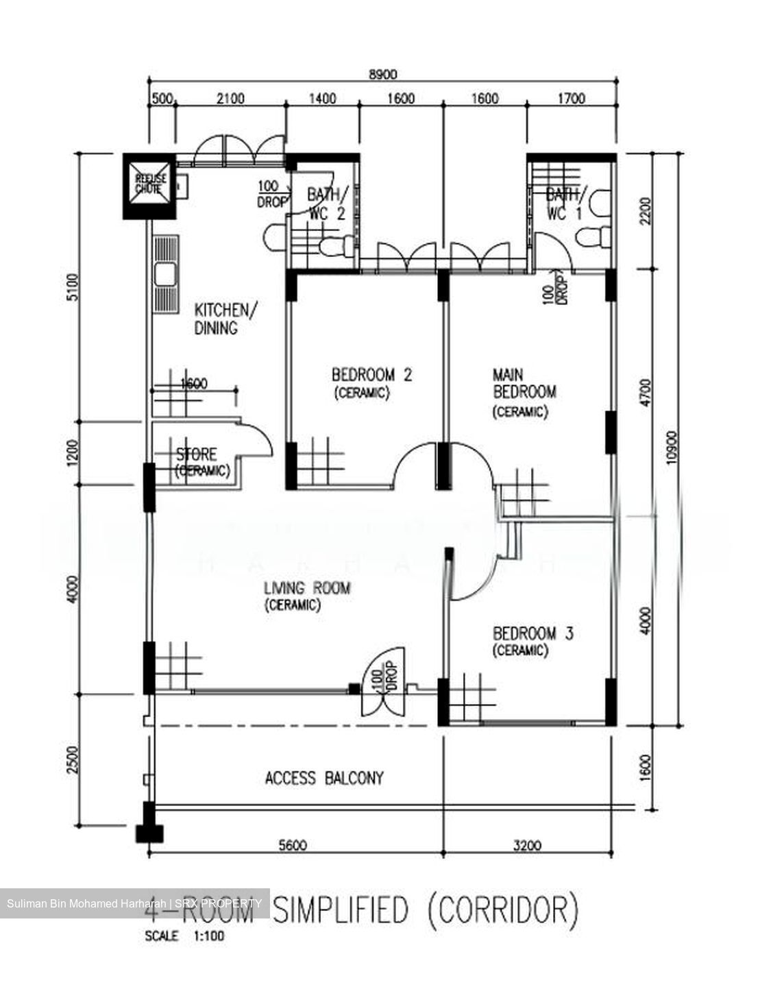 Blk 135 Simei Street 1 (Tampines), HDB 4 Rooms #569956621